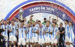 Argentina faz história: Maior campeã da Copa América